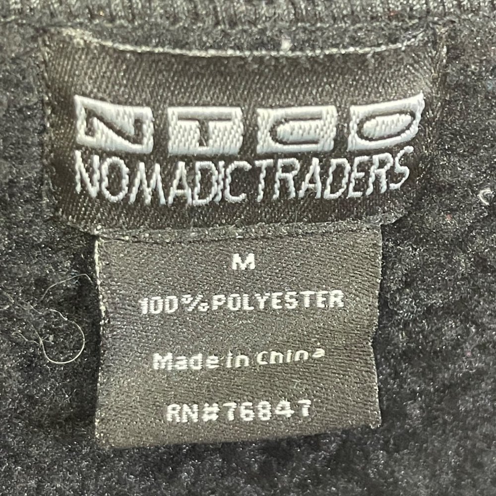 Nomadic Traders Size Medium Button Front Fleece J… - image 7